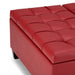 Harrison - Upholstered Coffee Table Storage Ottoman Simpli-Home