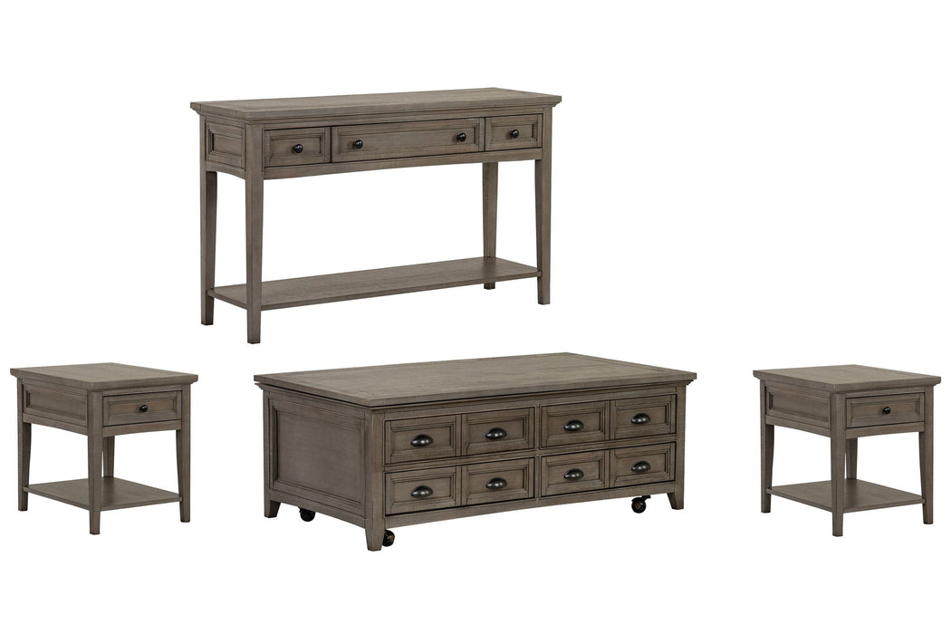Paxton Place - Lift Top Storage Caster Cocktail Table Set Magnussen Furniture