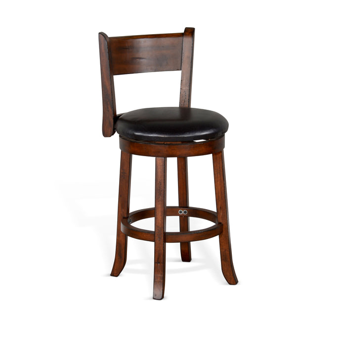 Tuscany - Swivel Barstool With Cushion Seat & Back