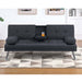 Adjustable Sofa With Fold Down Table And Cup Holders Home Essentials