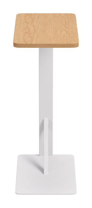 Pebble - Side Table - Light Brown / White Zuo Modern