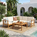 Perla - 6 Pieces Sofa Set Noble House