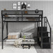 Loft Bed With Storage Shelves, Wardrobe Home Essentials