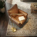 Verve - Floor Lamp With On / Off Switch Adjustable LED Round Base - Gold Ashcroft Furniture