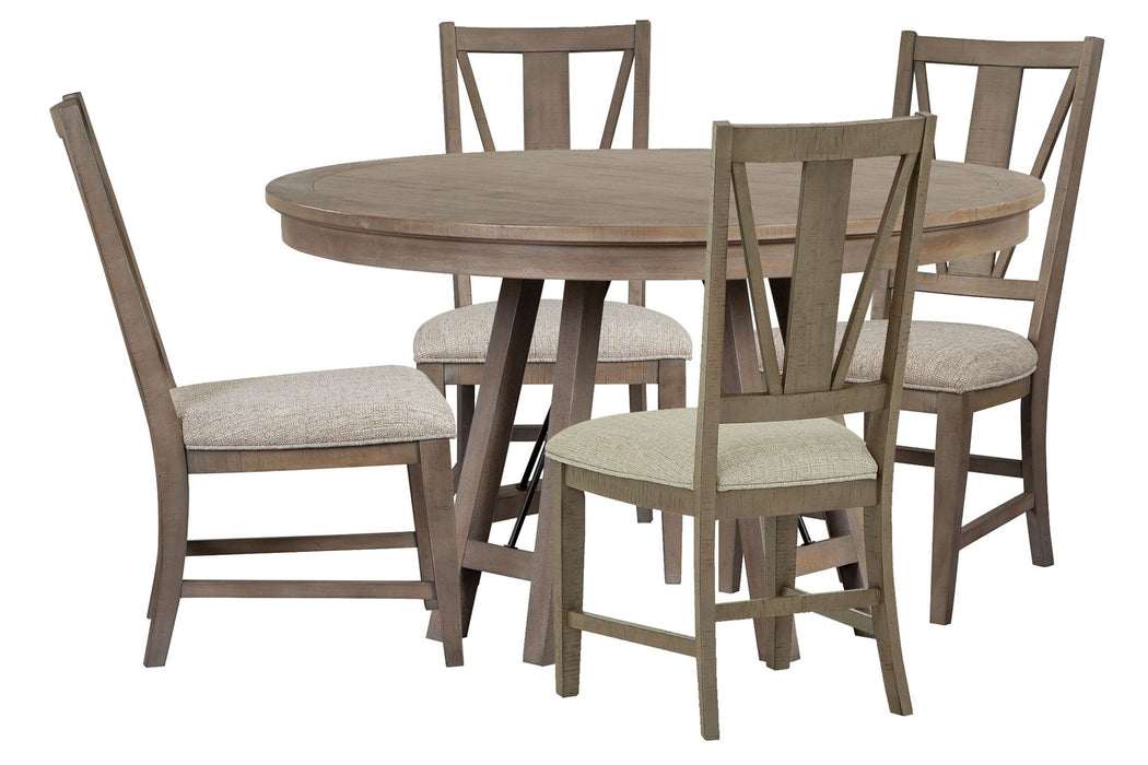 Paxton Place - 52" Round Dining Table Set Magnussen Furniture