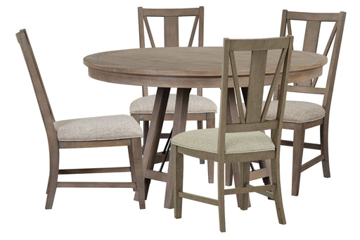 Paxton Place - 52" Round Dining Table Set Magnussen Furniture