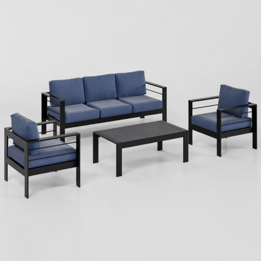 Outdoor Patio Set, All-Weather, Thick Cushions Home Essentials
