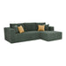L - Shape Full Compressed Upholstered Sectional Home Essentials