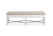 Heron Cove - Bench With Upholstered Seat - Chalk White Magnussen Furniture