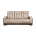 Bruno - Power Reclining Sofa With LED Lighting Matrix Furniture Group