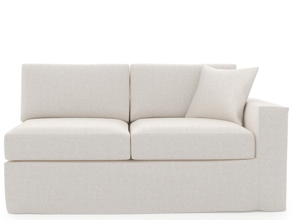 Maxx - Slipcover Loveseat RAF, Special Order - White
