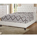 Modern Bed Frame With Tufted Upholstered Headboard Home Essentials