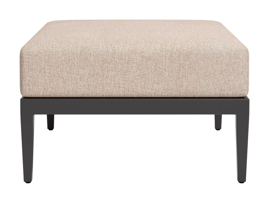 Foret - Ottoman - Beige / Black Zuo Modern