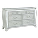Aurelia - Dresser With LED Lighting - Silver Global Furniture USA