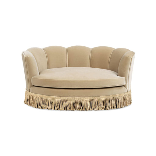 Clara - Scalloped Pet Sofa Bed Jennifer Taylor Home