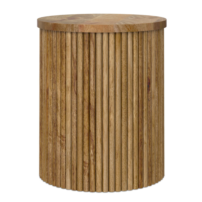 Demy - Handcrafted Metal Accent Table Simpli-Home