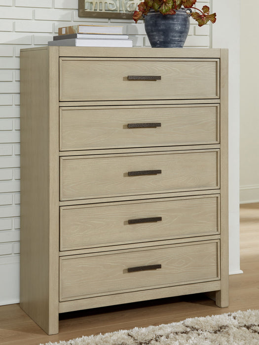 Calmoro - Five Drawer Chest - Gray Ashley®