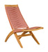 Rova - Lounge Chair - Terracotta Zuo Modern