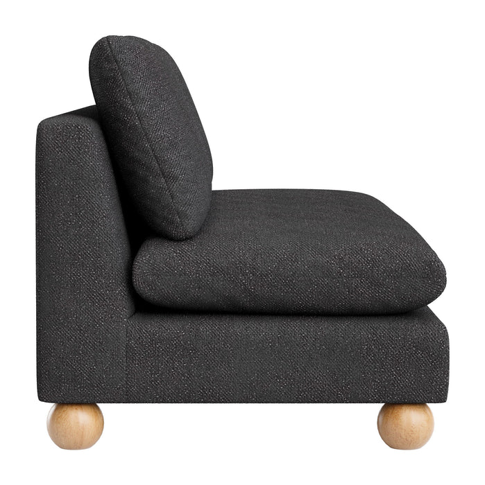 Minze - Loveseat - Black Zuo Modern