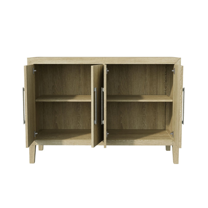 Adeline - 4 Doors Server - Natural Wood Wash Home Essentials