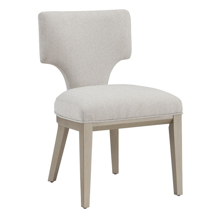 Kasa - Side Chair Set of 2) - Linen & Champagne