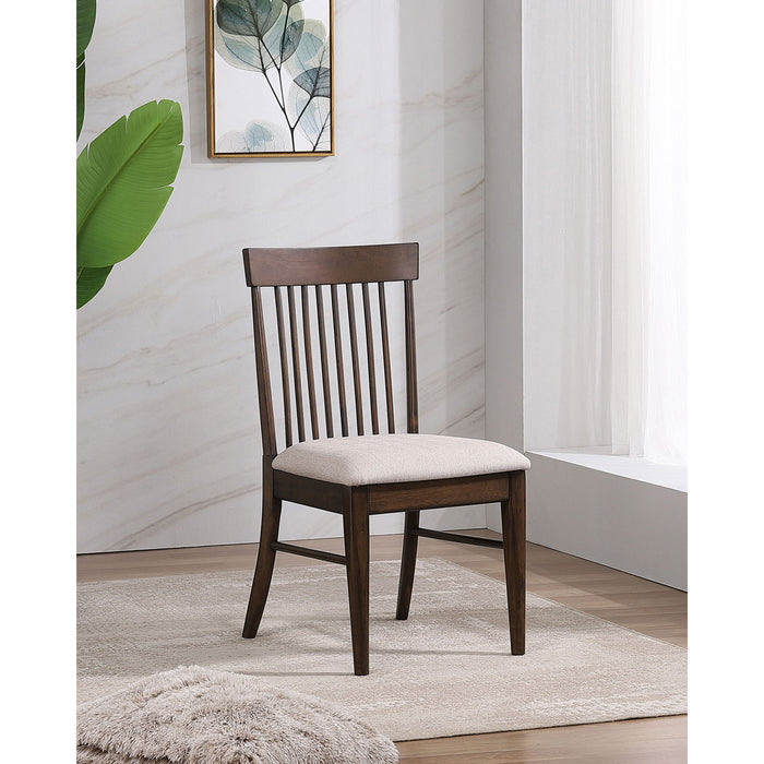 Burns - Dining Side Chairs (Set of 2) - Walnut Furniture Max