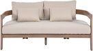 Newport - Water Resistant Fabric 65" Upholstered Outdoor Patio Loveseat Meridian Furniture