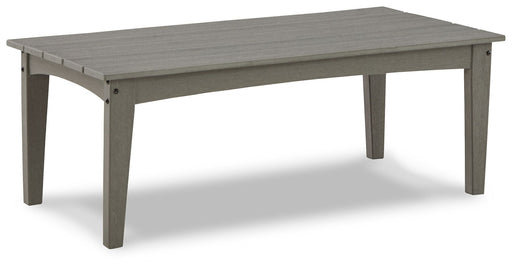 Visola - Rectangular Cocktail Table - Gray Signature Design by Ashley®
