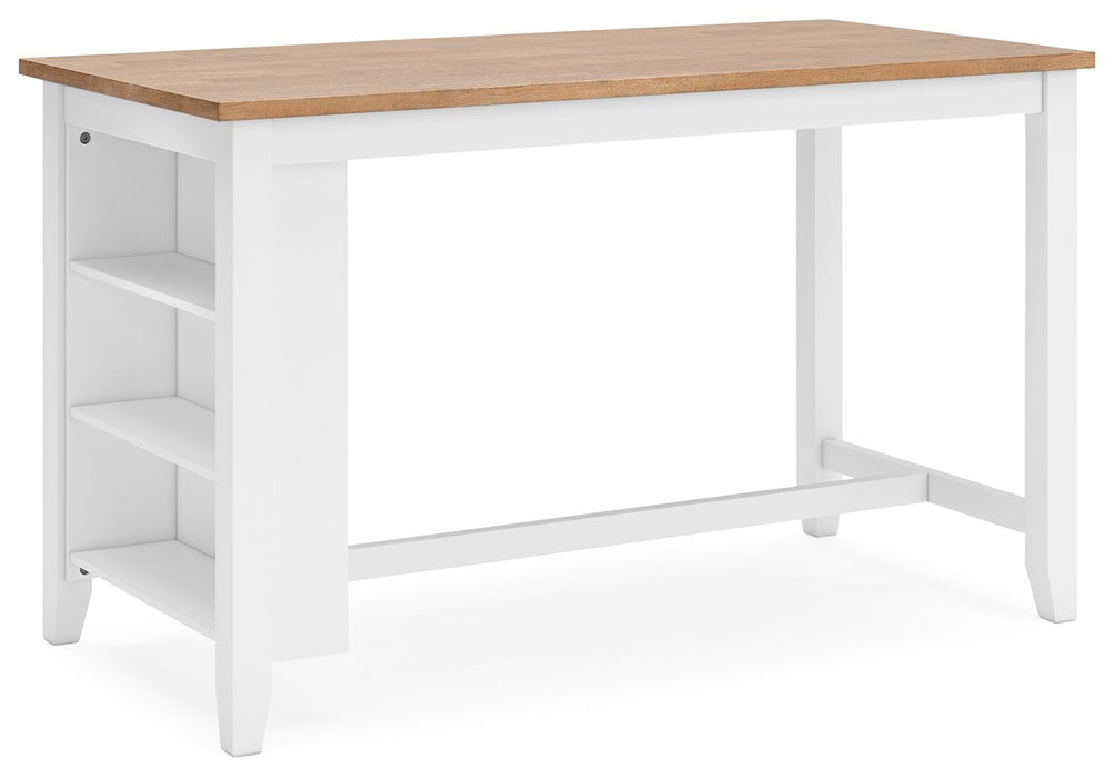 Gesthaven - Rectangular Dining Room Counter Set Signature Design by Ashley®