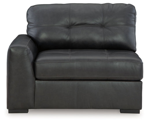 Brindley Pier - Laf Corner Chair - Fog Signature Design by Ashley®