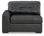 Brindley Pier - Laf Corner Chair - Fog Signature Design by Ashley®