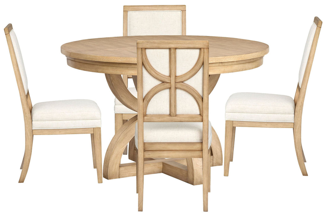 Coventry - Extendable 48" Round Dining Table Set Magnussen Furniture