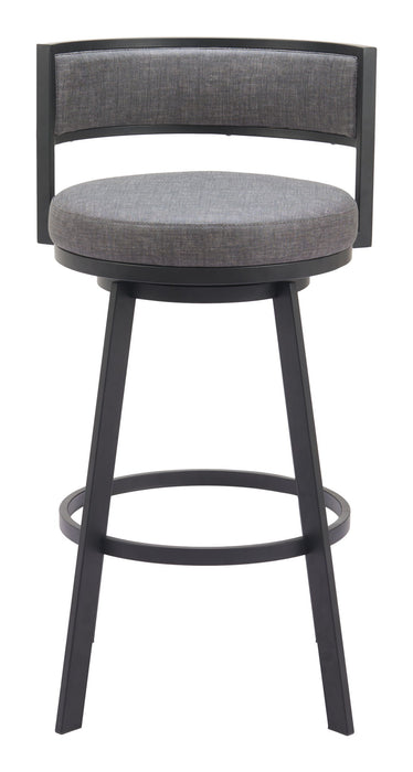 Gimsby - Swivel Barstool - Gray