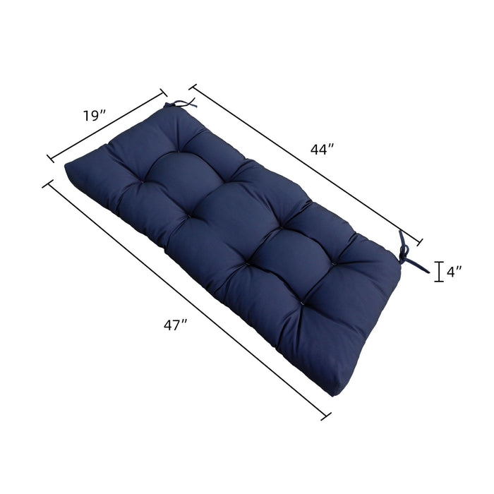 Outdoor Bench Cushions With Weather-Resistant Fabric Daily Nest