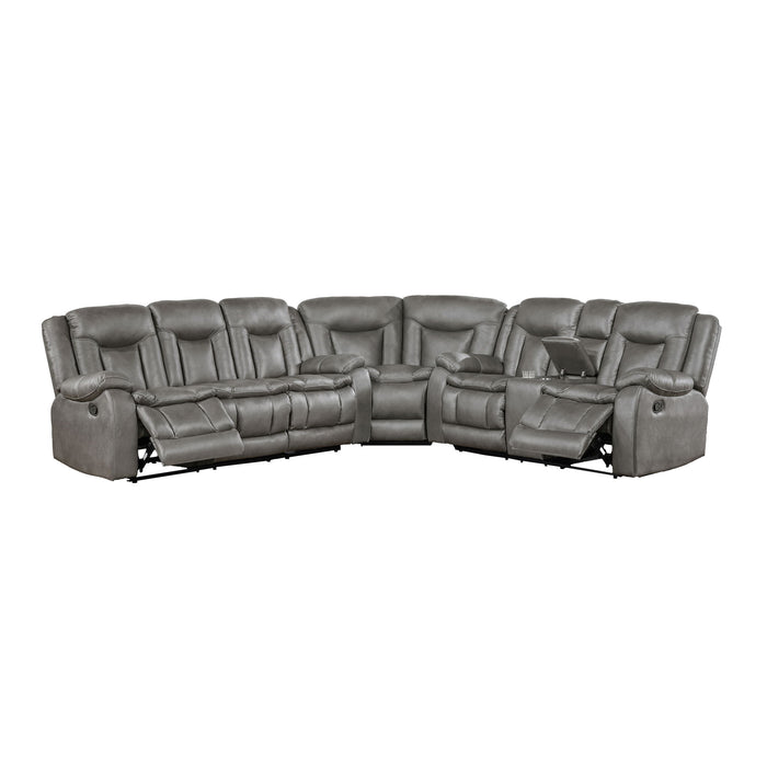 Morello - 3 Piece Manual Sofa/Loveseat/Wedge