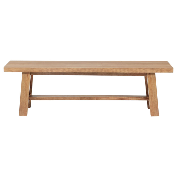 Backless Dining Bench - Natural Furniture Max