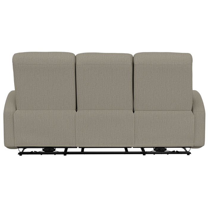 Manual Reclining Sofa With Dual Independent Recliners Emerald Home