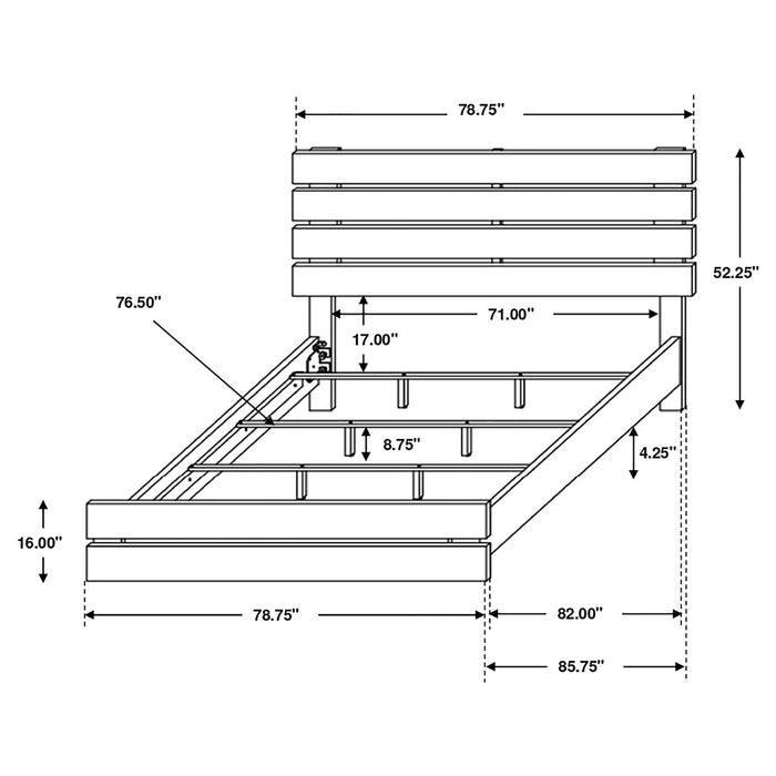 Geary - Panel Bed Furniture Max