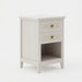 Nightstand With 2 Drawers Bedside Table Home Essentials
