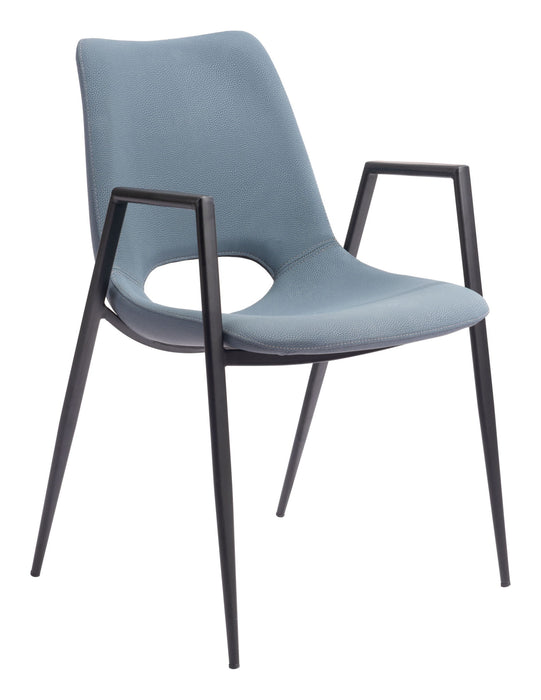 Desi - Dining Chair With Black Legs (Set of 2) Zuo Modern