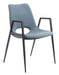 Desi - Dining Chair With Black Legs (Set of 2) Zuo Modern