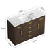 Bathroom Vanity With Abundant Storage 2 Soft Close Doors And 6 Drawers Home Essentials