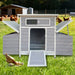 Large Chicken Coop Outdoor Hen House With Dual Nesting Boxes Daily Nest