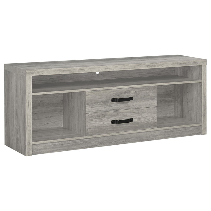 Conifer - 3 Piece TV Entertainment Center With Storage - Gray
