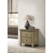 Pelton - 2 Drawer Nightstand - Oak Furniture Max