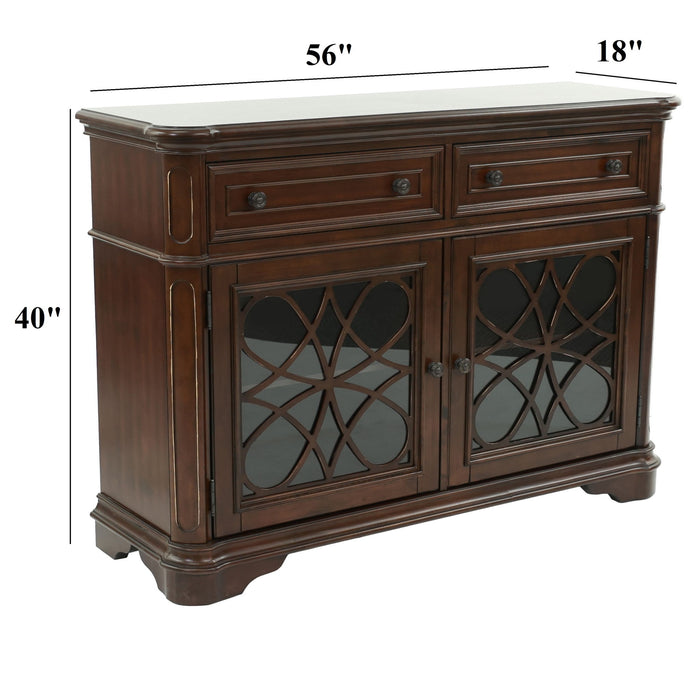 Server Drawers Storage Cabinet For Dining Room Home Essentials