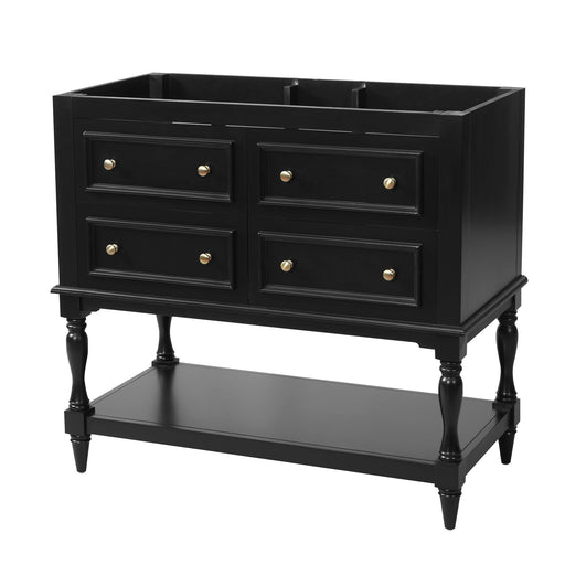 Modern Bathroom Vanity Cabinet With 4 Drawers Hearth and Haven