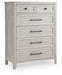 Darbonton - Six Drawer Chest - Dove White Signature Design by Ashley®