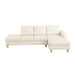 L - Shaped Sectional Sofa With Chaise & Ottoman Home Essentials