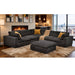 Custom Configuration Modular Sectional With Toss Pillows Home Essentials